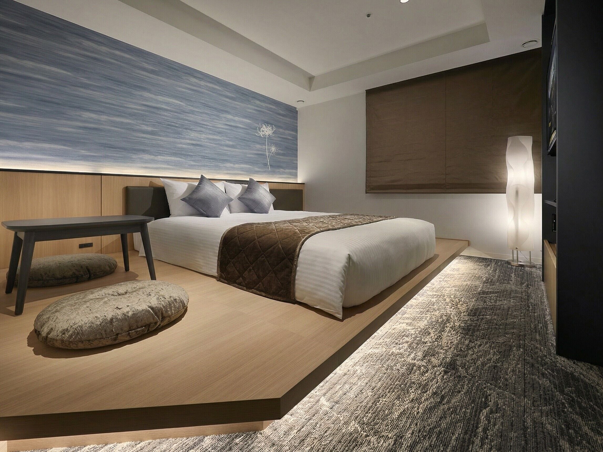 Room, Non Smoking (KAGARI, Japanese Modern Style) | Peti besi dalam bilik, Wi-fi percuma, cadar katil 