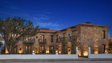 Front of property – evening/night