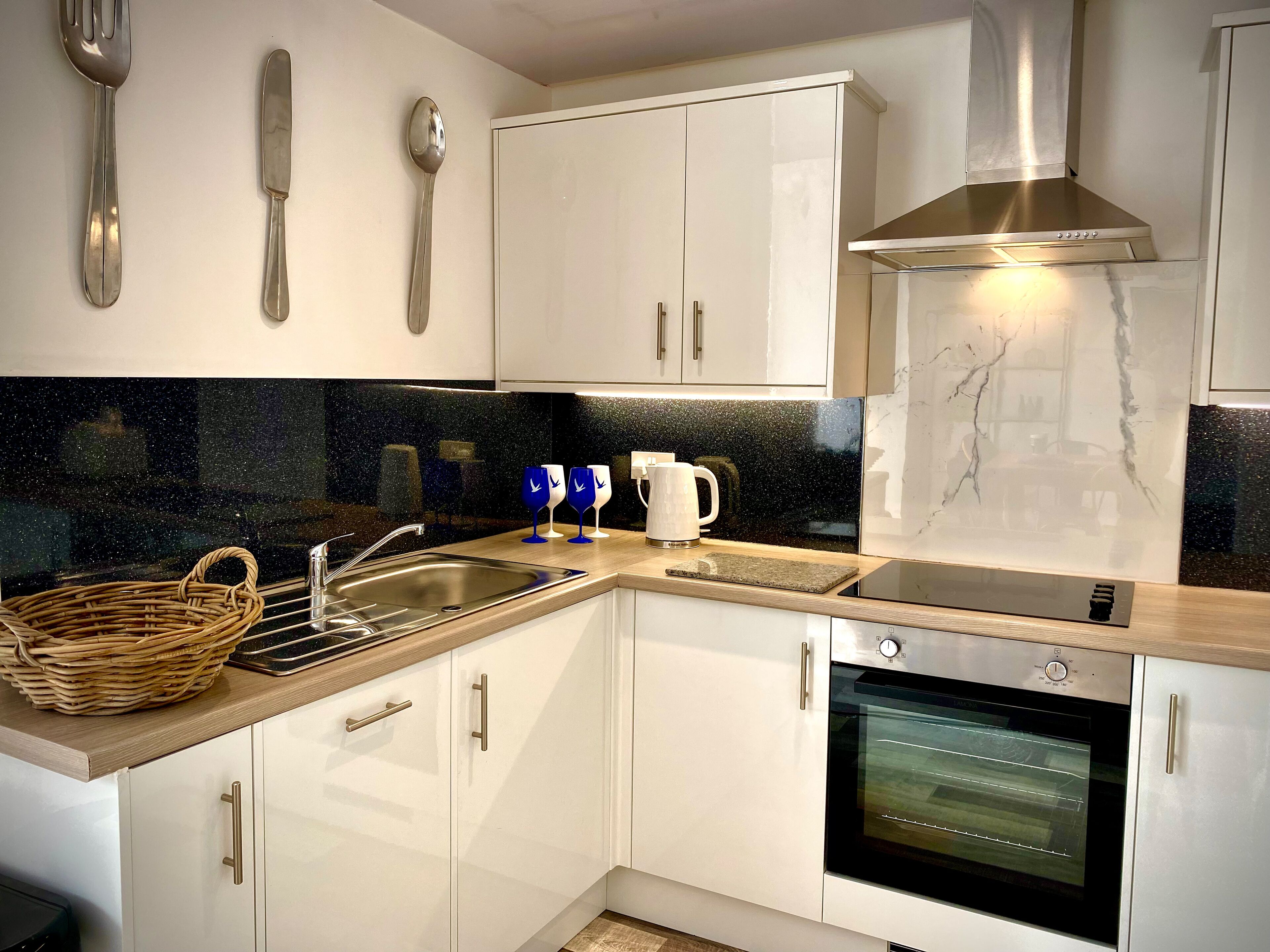 House | Private kitchen | Fridge, microwave, oven, stovetop