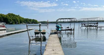 Lakeview retreat on GunLake - 2 separate properties available!
