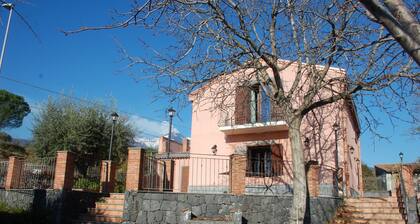 House among the vineyards of Zafferana Etnea