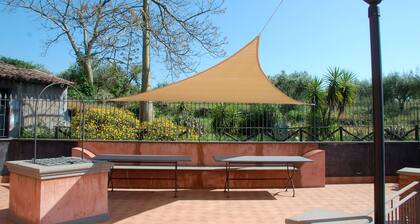 House among the vineyards of Zafferana Etnea