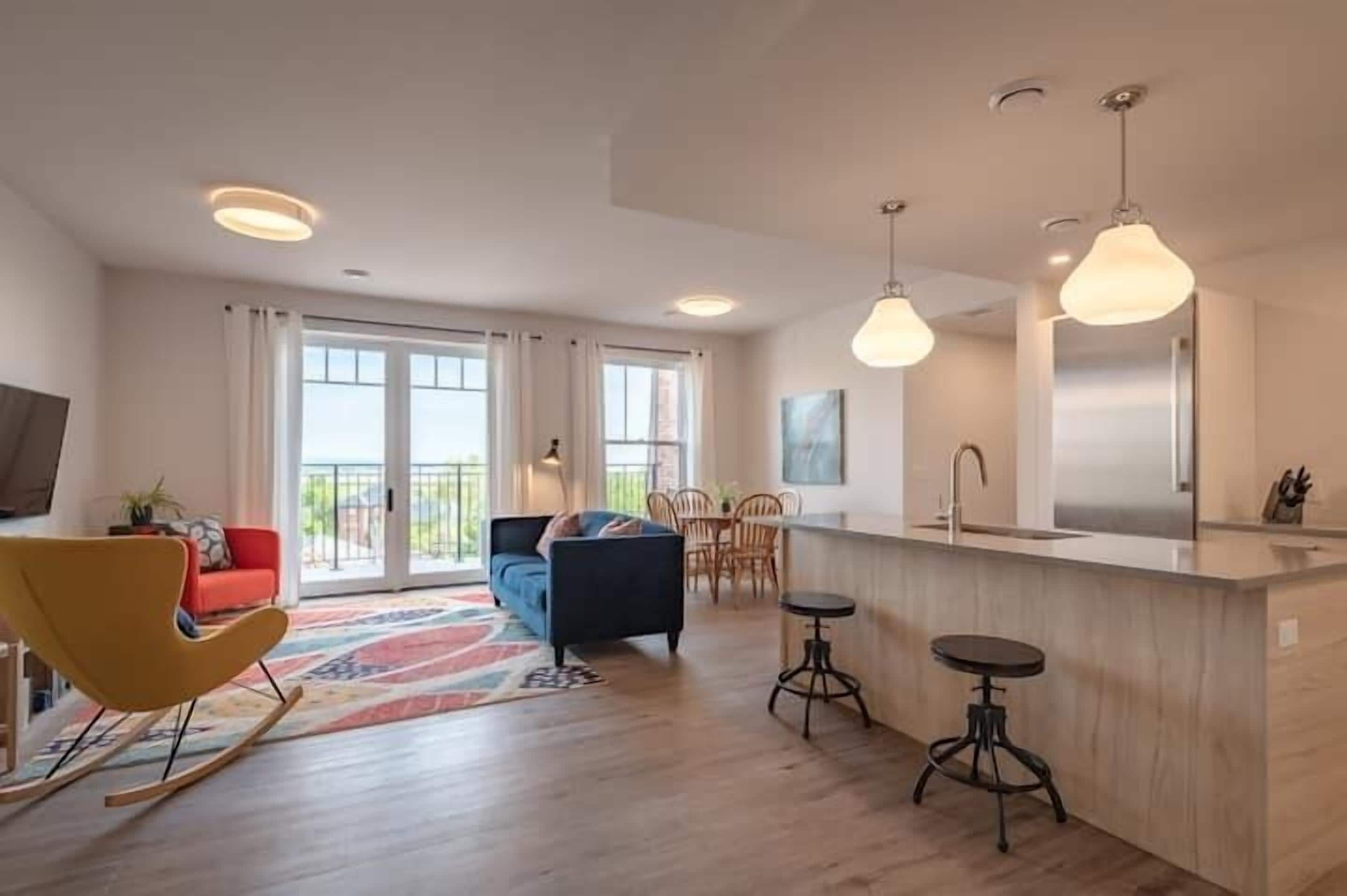 304 - Downtown Luxury Suite with Stunning View and Patio in Wolfville, Canada
