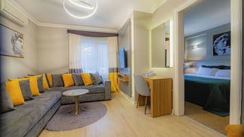 40-inch LCD TV with satellite channels, TV