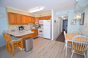 Condo, 1 Bedroom | Private kitchen | Fridge, coffee/tea maker, toaster