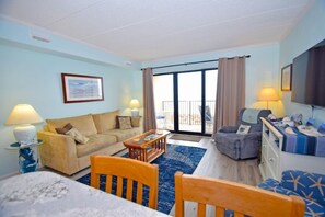 Leilighet, 1 soverom | Oppholdsområde