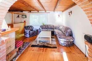 Smart-tv en een open haard