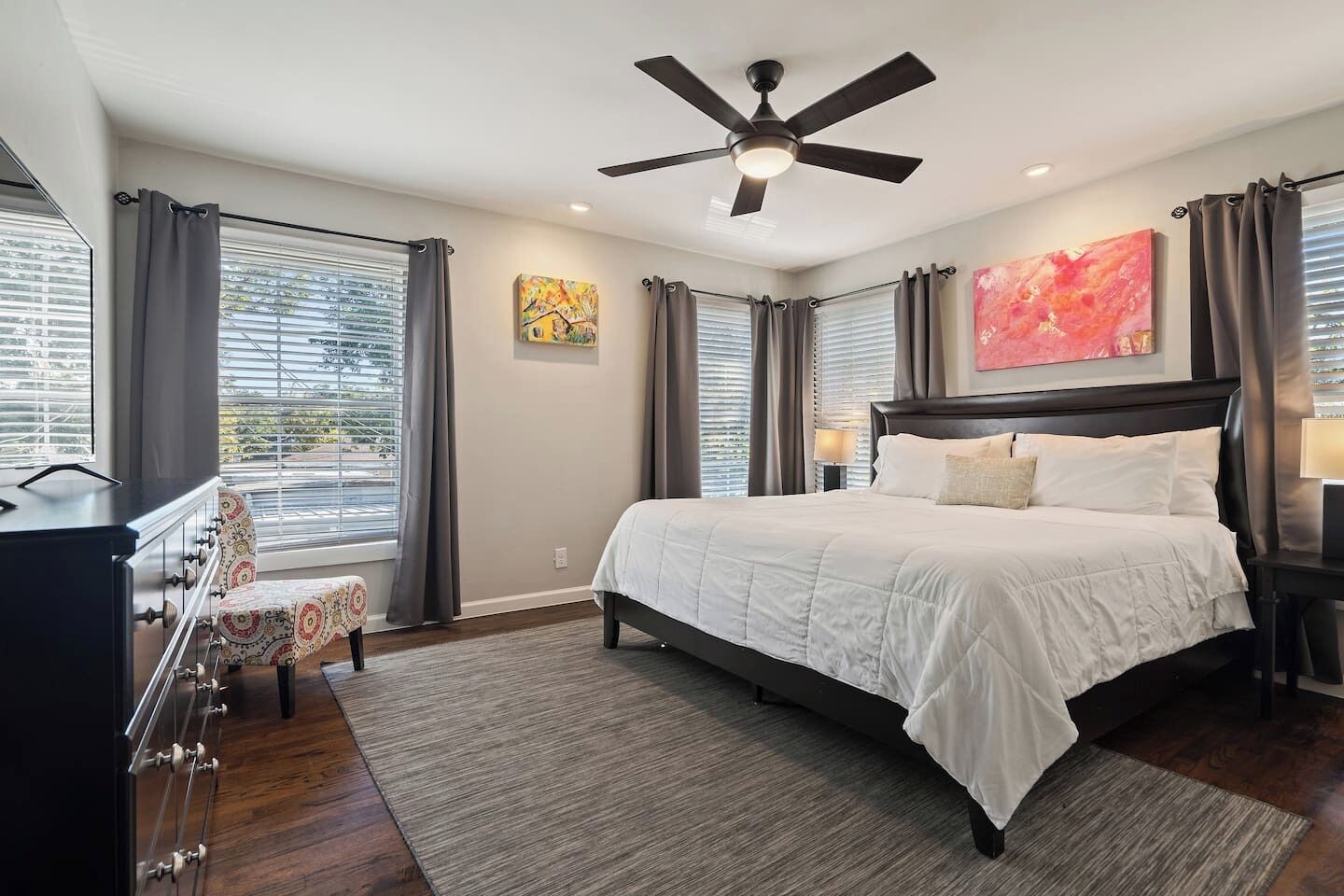 1 bedroom, iron/ironing board, travel crib, WiFi