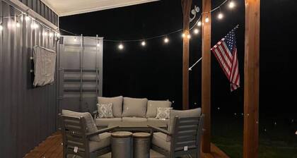 Shipping Container Cabin Couples Paradise!