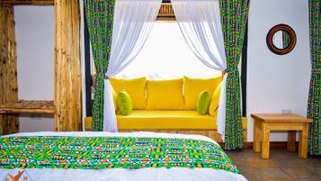 2 bedrooms, bed sheets