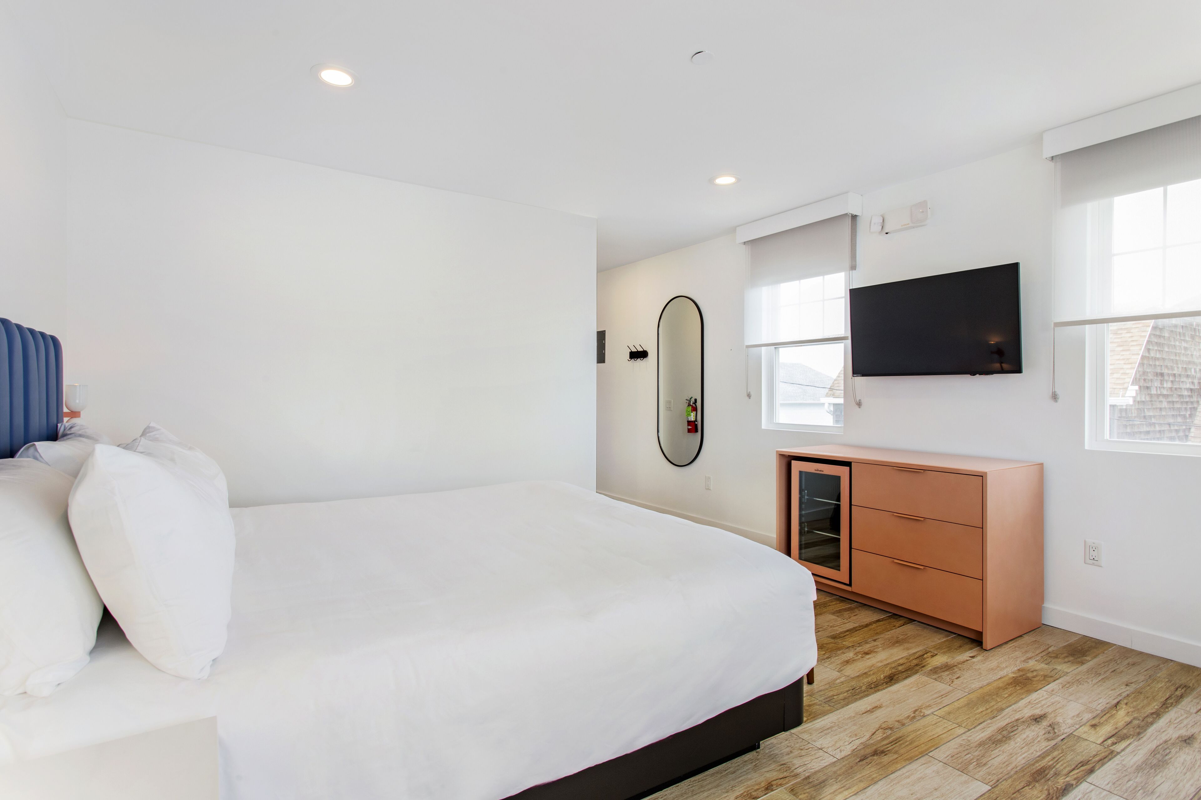 Blackout curtains, iron/ironing board, free WiFi, bed sheets