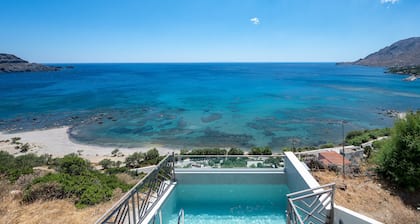 Sunset view villa in plakias,sea view,Private pool