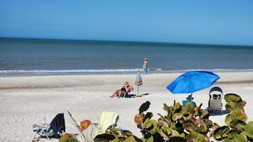 Sun loungers, beach towels