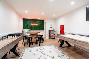 Game room - Pet-Friendly Blue Ridge Cabin on 9 Acres! Views, Theater, Game Room, Trails! (Blue Ridge)