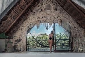 Superior Tree House, Balcony, Valley View | Pillowtop beds, in-room safe, individually decorated - Hidden Treehouse Tulum EcoHotel (Tulum)