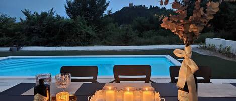 Alberca al aire libre