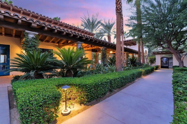 Enceinte de l’hébergement