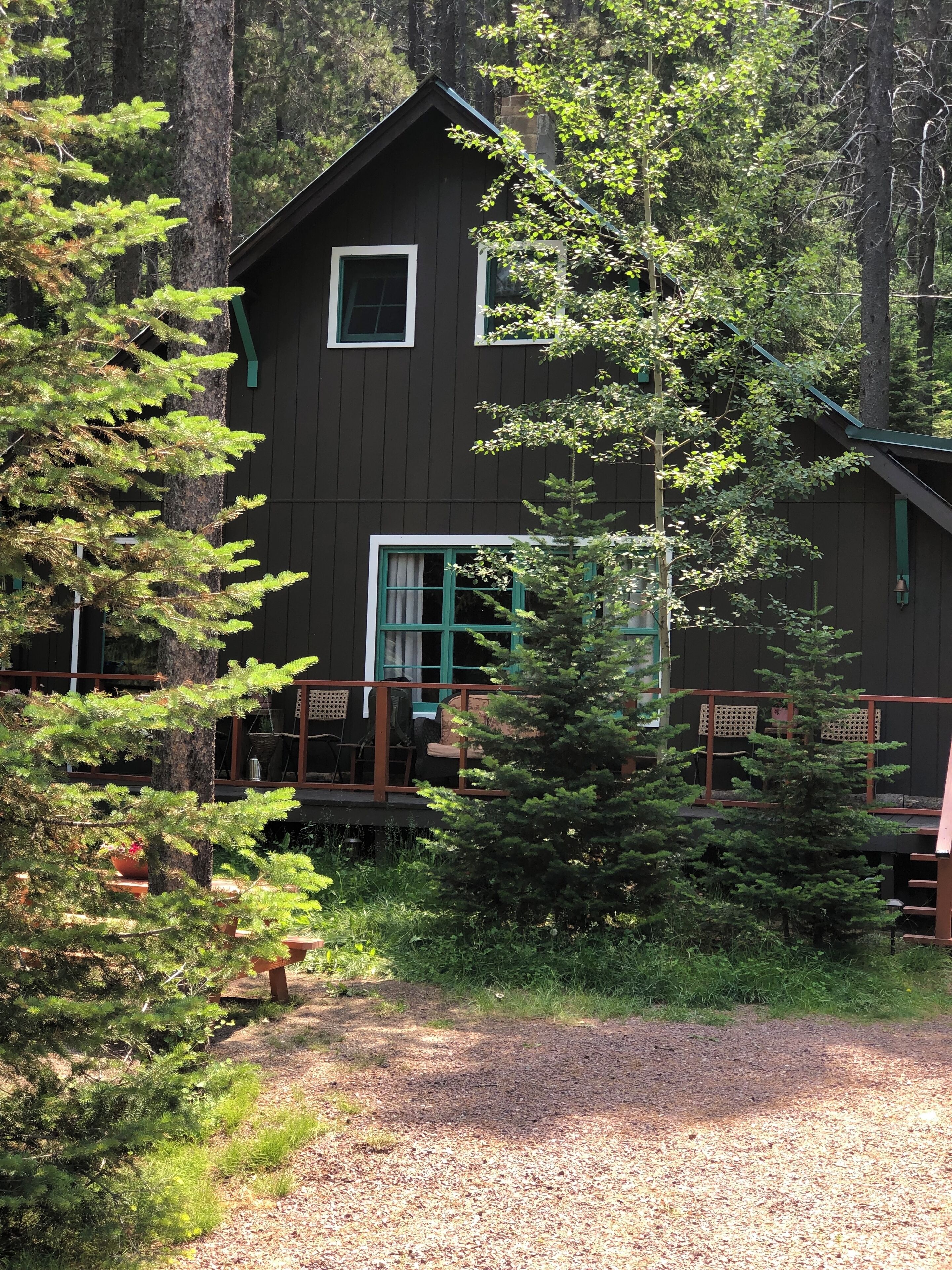 Glacier National Park, family cabin.  Southern border off US Highway 2