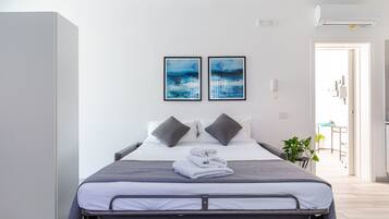 1 bedroom, in-room safe, iron/ironing board, travel crib