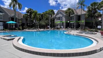 Außenpool, beheizter Pool