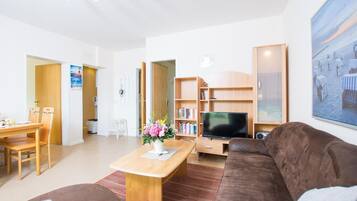 Télévision, lecteur de DVD, table de tennis de table, chaßne hi-fi