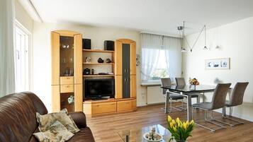 Fernseher, Stereoanlage