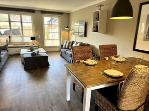 Dining - Apartment Pebbles - 3-room apartment for 4 persons with terrace, parking space, (Sylt)