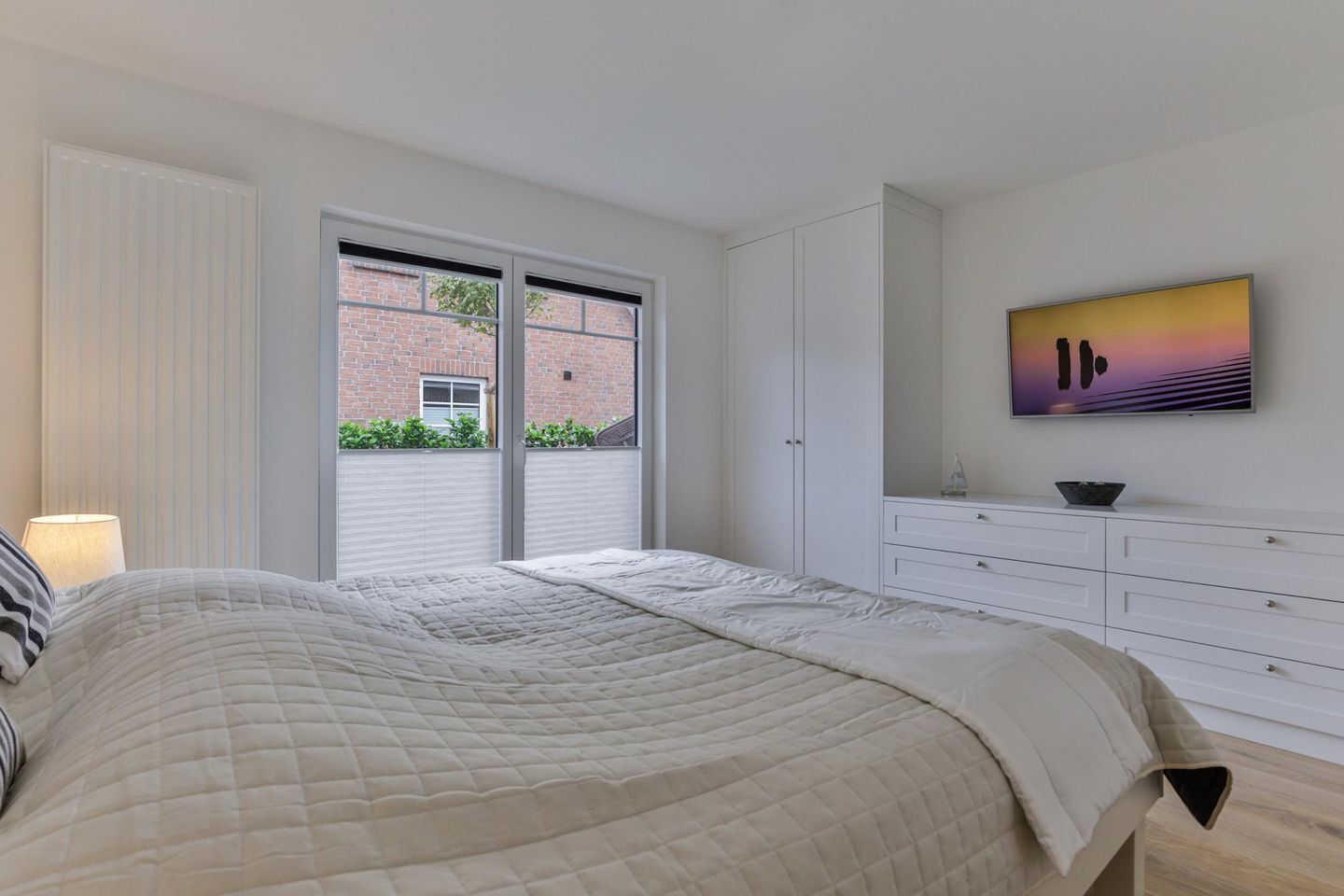 2 bedrooms, in-room safe, iron/ironing board, WiFi