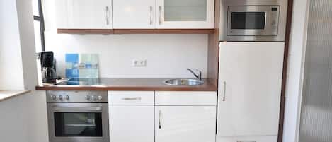 Microwave, oven, coffee/tea maker