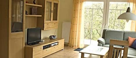 TV, DVD player