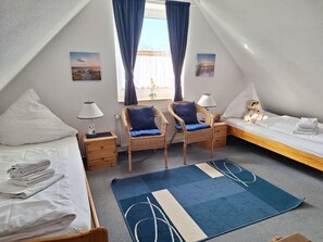 2 makuuhuonetta, silitysrauta/-lauta, Wi-Fi