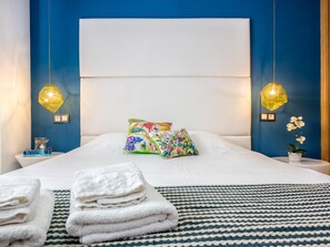 1 bedroom, iron/ironing board, free Internet, bed sheets