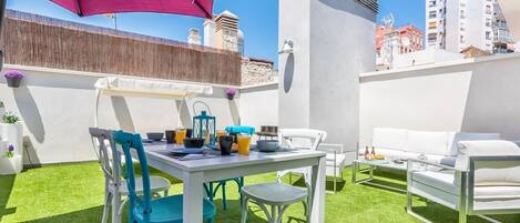 Restauration en plein air