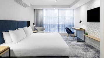 1 habitación y ropa de cama de alta calidad