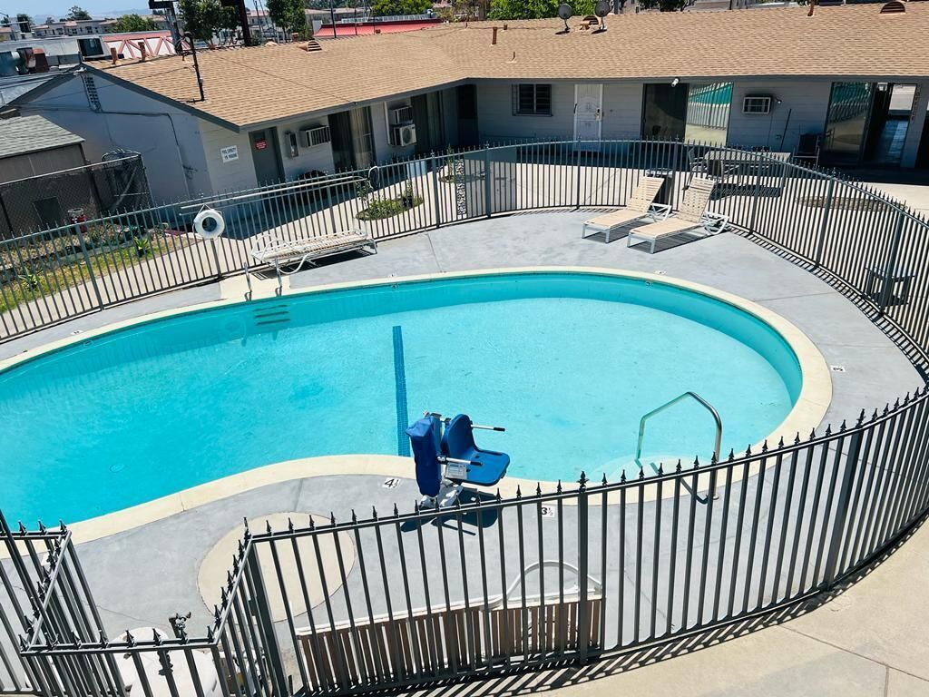 Alberca al aire libre 