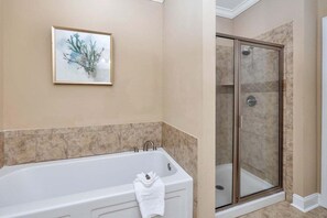 Shower, towels