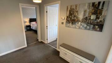 2 bedrooms, iron/ironing board