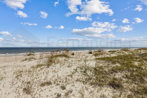 On the beach - Coastal Kyma, a completely reimagined oceanfront retreat- the beach is just beyond your back deck (Fernandina Beach)