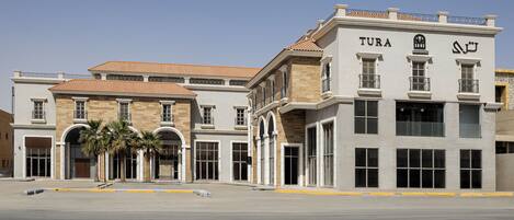 Fassade der Unterkunft