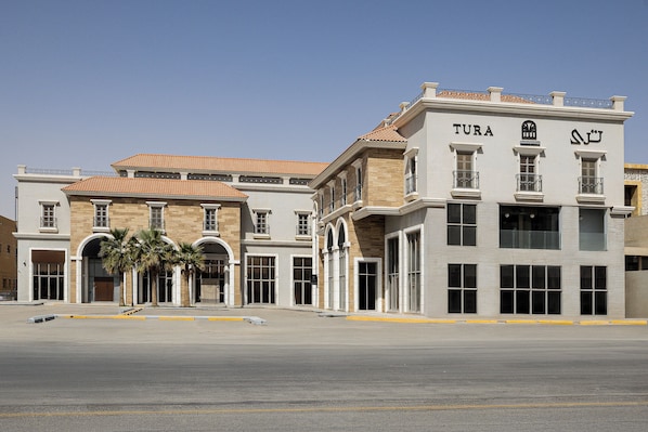 Façade de l’hébergement 