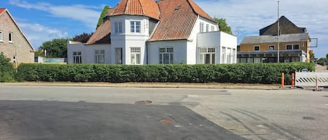 Majoituspaikan julkisivu