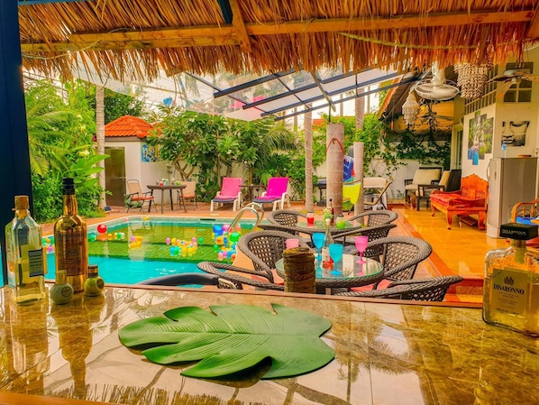 Outdoor pool