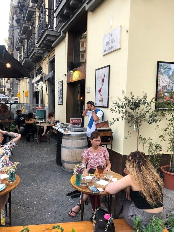 Restaurante al aire libre