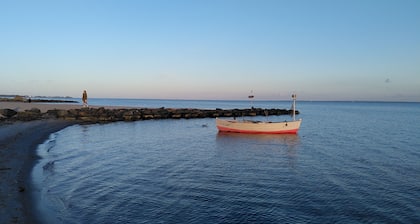 Strandnest Ferienwohnung mit Kaminofen und Sauna nahe Hansapark Strandpark