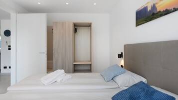 1 Schlafzimmer, BĂŒgeleisen/BĂŒgelbrett, kostenloses WLAN, BettwĂ€sche