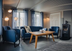 Living area - Svinøya Rorbuer (Vagan)