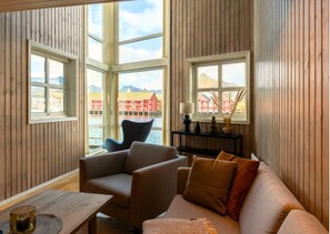 Living area - Svinøya Rorbuer (Vagan)
