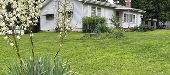 A fun, private place you can relax after a day on the lake or at the racetrack.