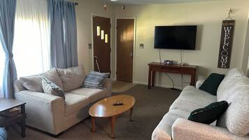 Smart-TV, DVD-Player, Bücher, Videothek