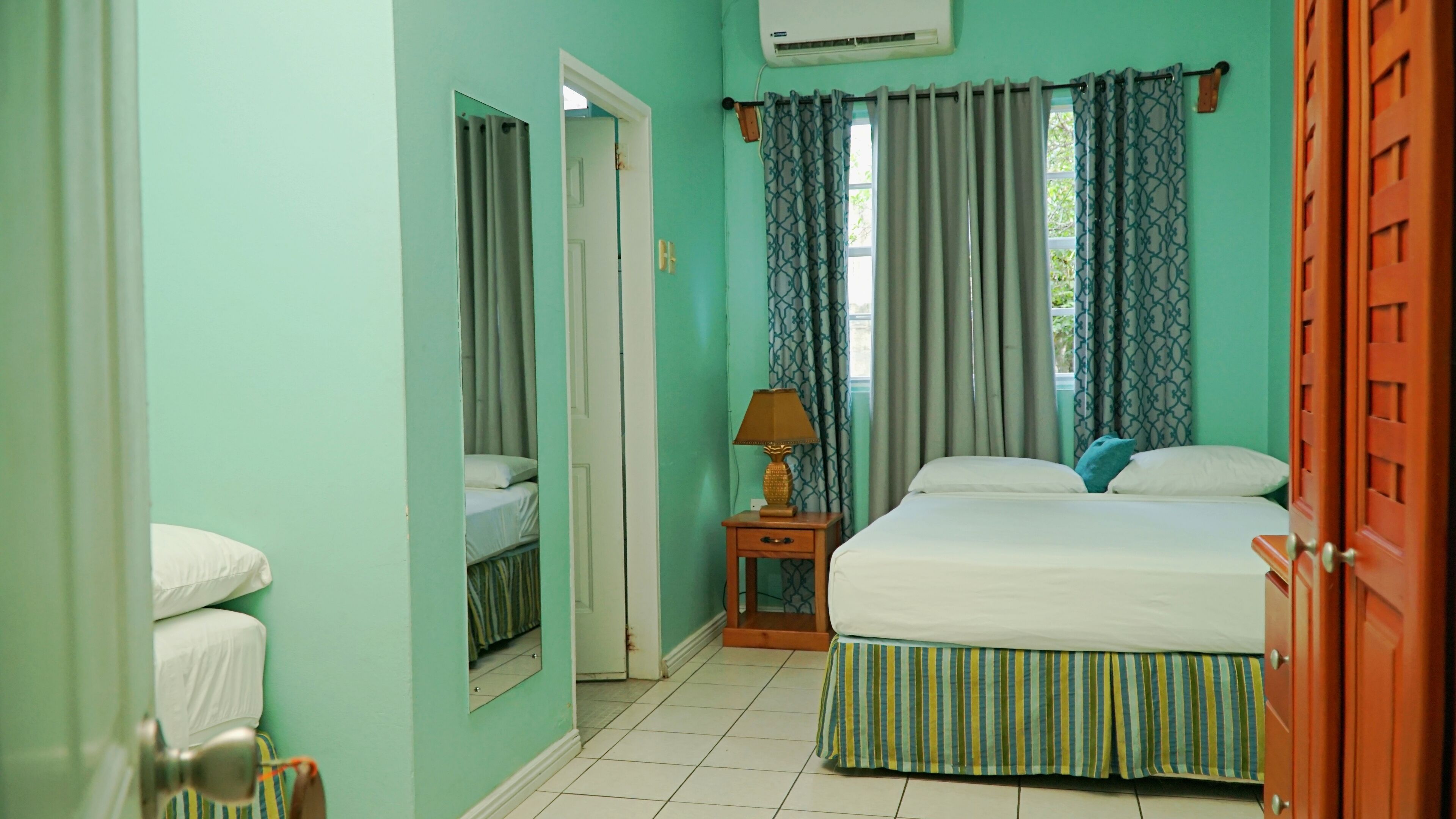 1 makuuhuone, vuodevaatteet